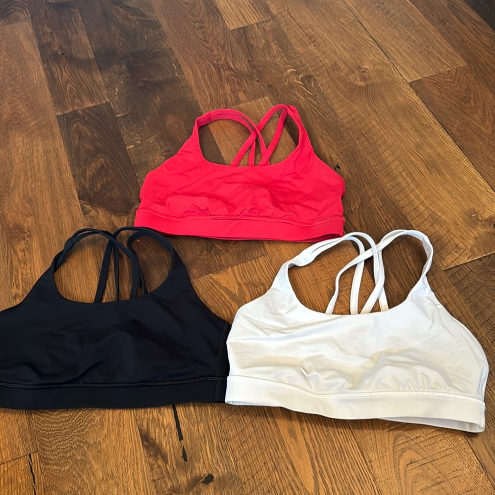 Bundle of 3 LuLu energy sports bra 8